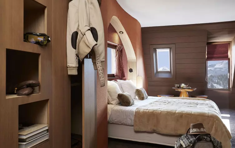 Superior room of the Hotel des Dromonts
