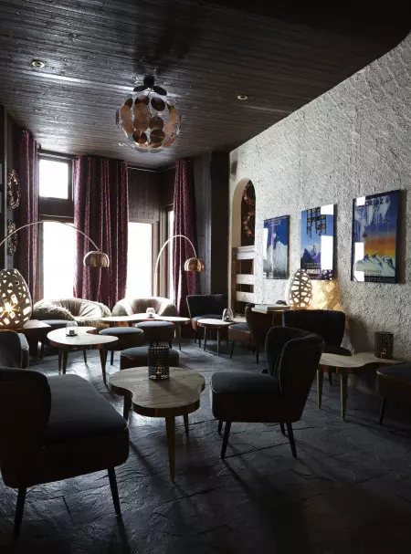 Salon of the bar Le Festival